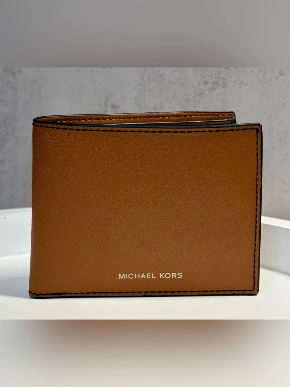 Michael Kors Andy Slim Billfold Wallet Brown Men’s